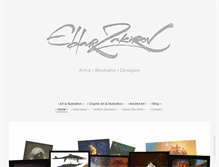 Tablet Screenshot of eldarzakirov.com